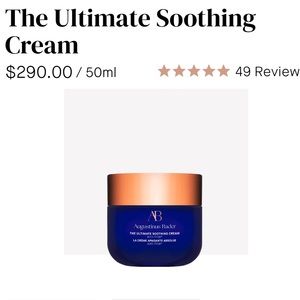 Augustinus bader ultimate soothing cream NEW